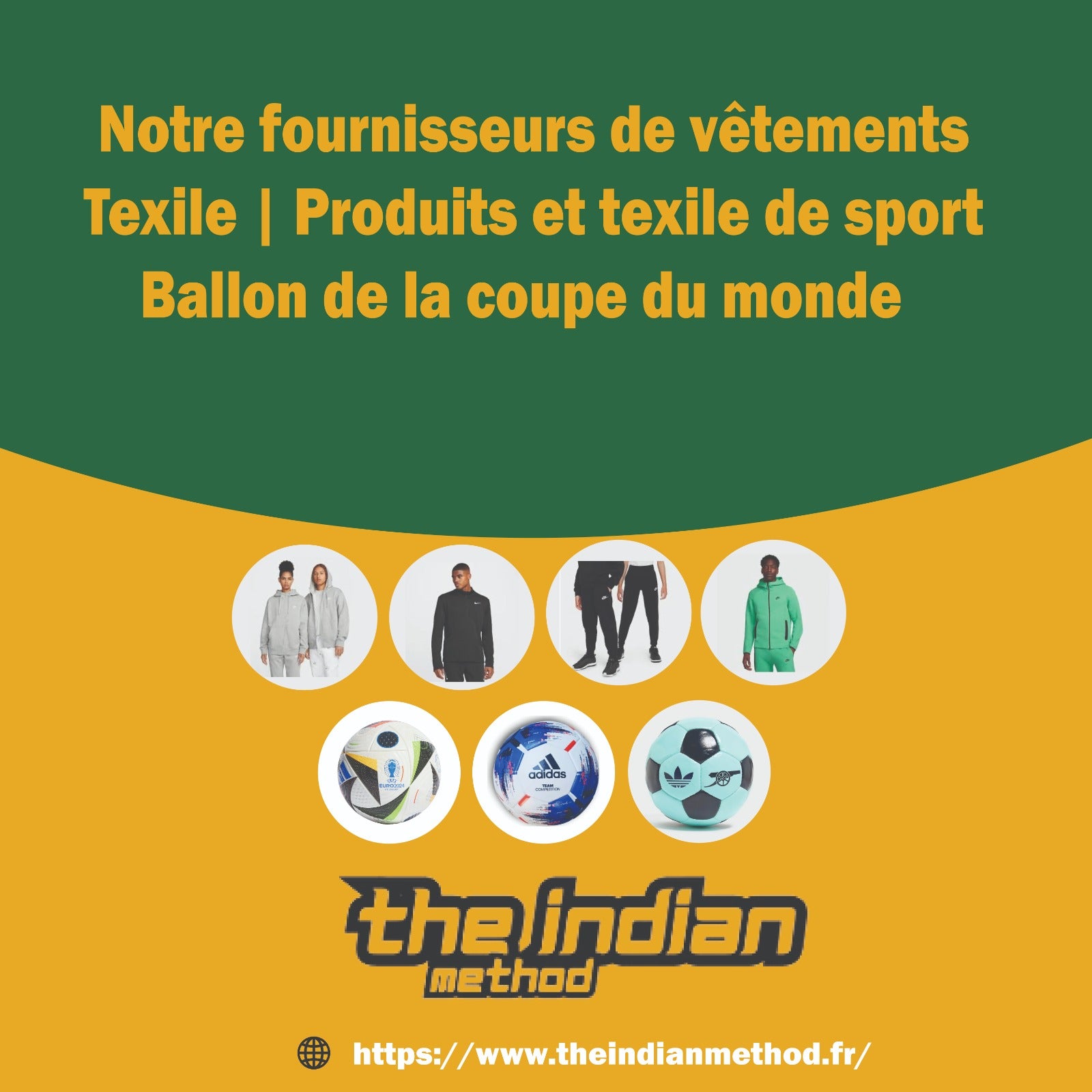 Fournisseurs de textile I Produits de sport [ STREETWEAR ]